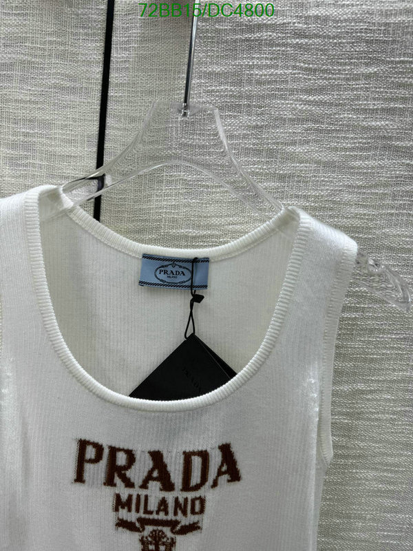 Prada-Clothing Code: DC4800 $: 72USD