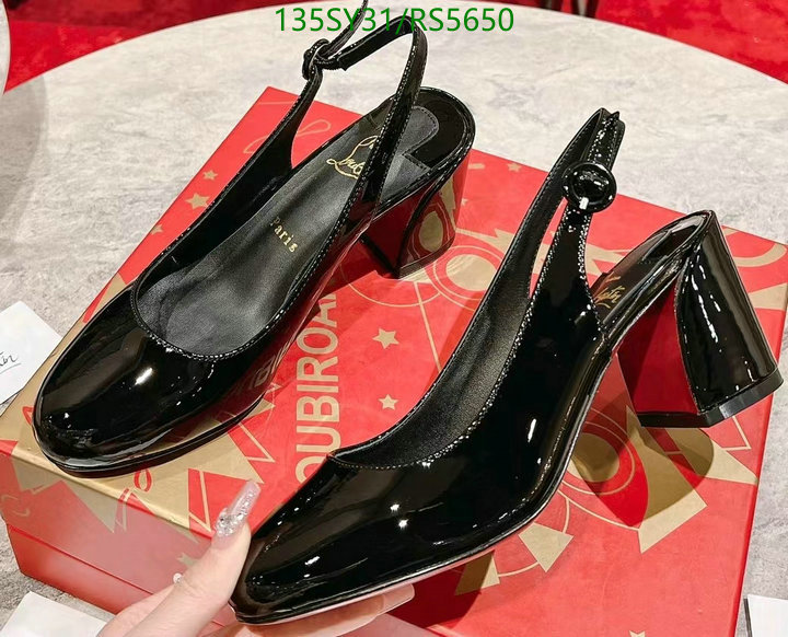 Christian Louboutin-Women Shoes Code: RS5650 $: 135USD