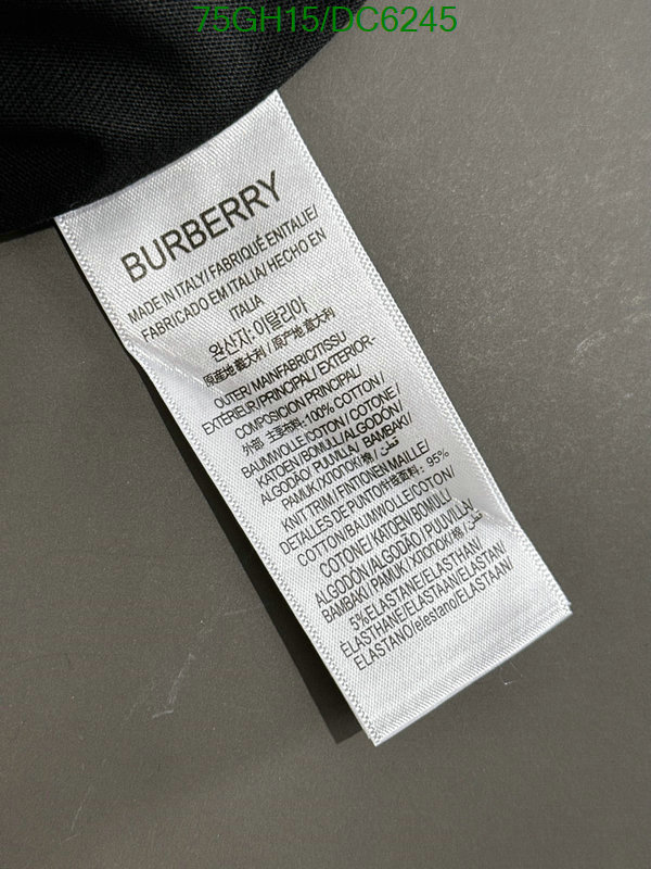 Burberry-Clothing Code: DC6245 $: 75USD