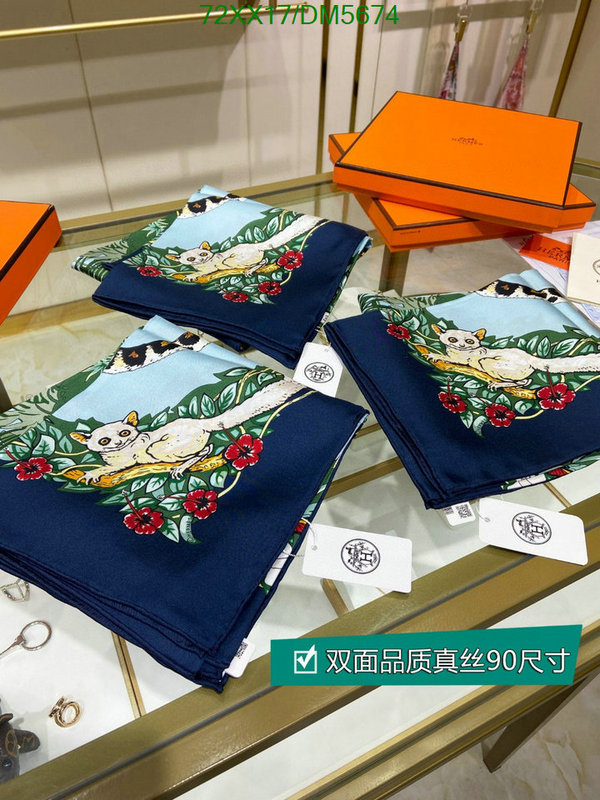 Hermes-Scarf Code: DM5674 $: 72USD