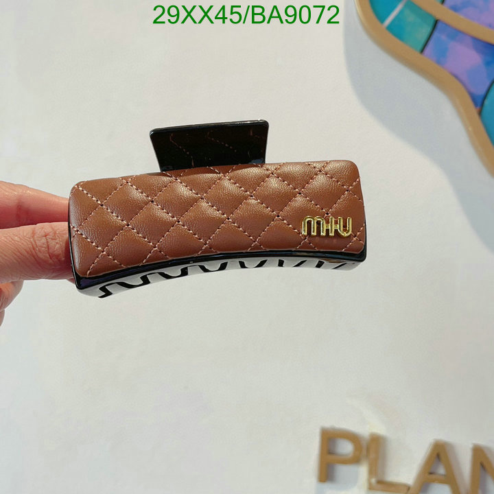 MIU MIU-Headband Code: BA9072 $: 29USD