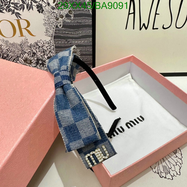 MIU MIU-Headband Code: BA9091 $: 29USD