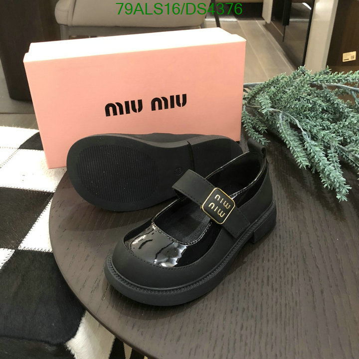 MiuMiu-Kids shoes Code: DS4376 $: 79USD
