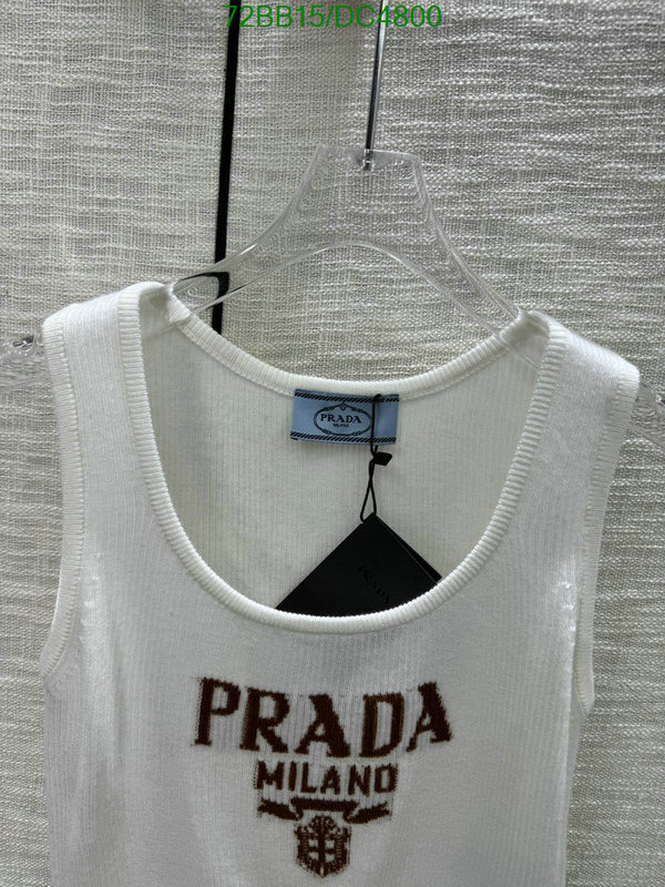 Prada-Clothing Code: DC4800 $: 72USD