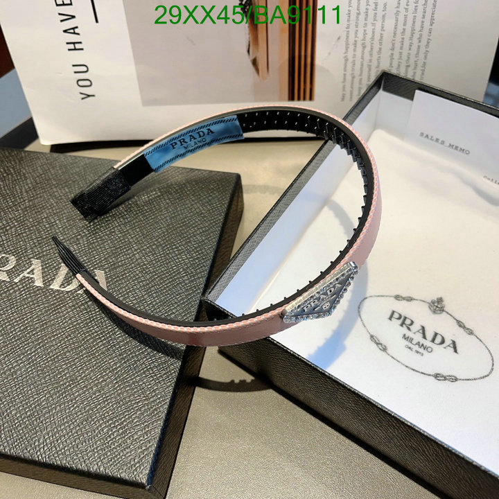Prada-Headband Code: BA9111 $: 29USD