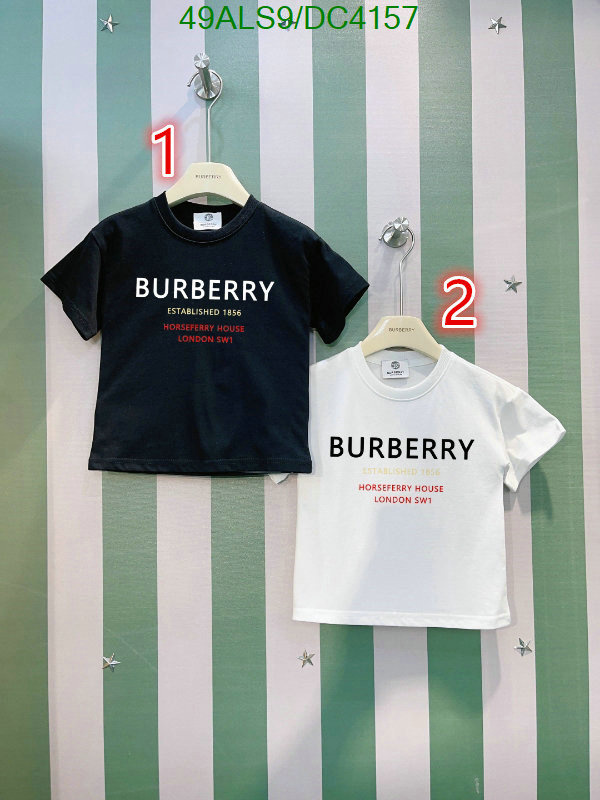 Burberry-Kids clothing Code: DC4157 $: 49USD