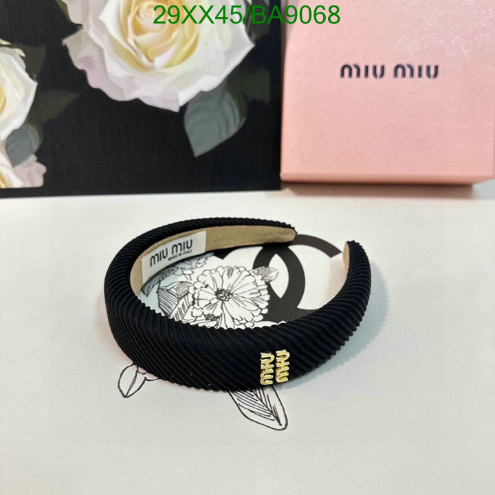 MIU MIU-Headband Code: BA9068 $: 29USD