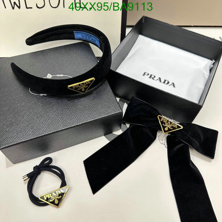 Prada-Headband Code: BA9113 $: 49USD