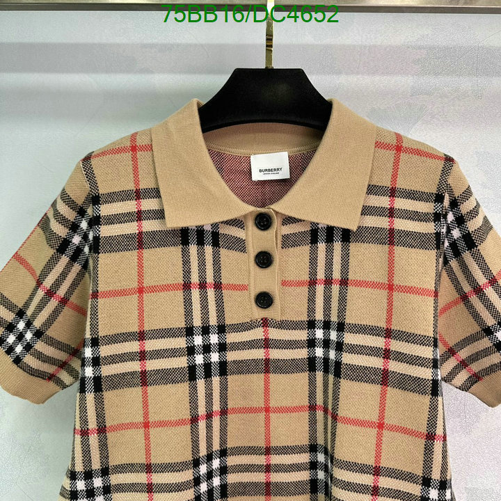 Burberry-Clothing Code: DC4652 $: 75USD