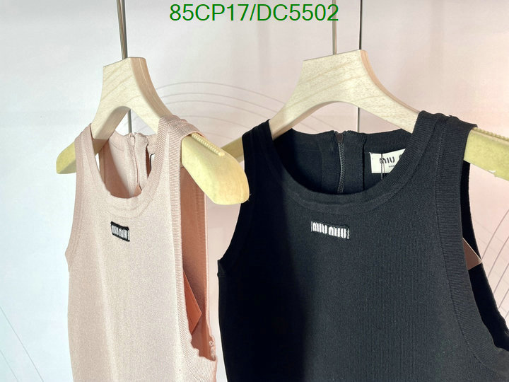 MIUMIU-Clothing Code: DC5502 $: 85USD