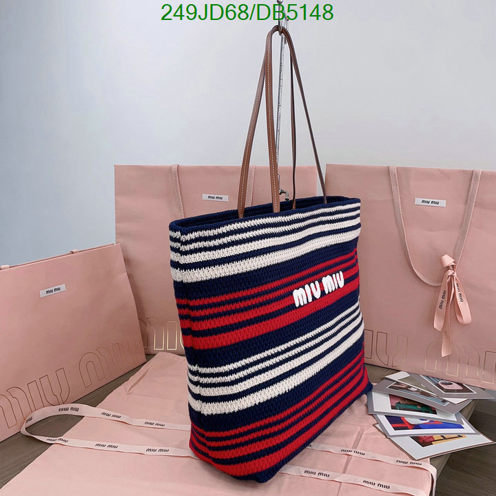 Miu Miu-Bag-Mirror Quality Code: DB5148 $: 249USD