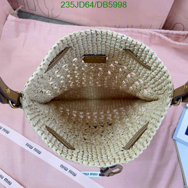 Miu Miu-Bag-Mirror Quality Code: DB5998 $: 235USD