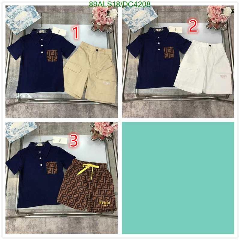 Fendi-Kids clothing Code: DC4208 $: 89USD