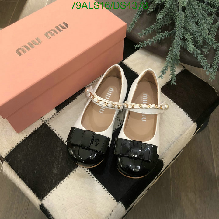 MiuMiu-Kids shoes Code: DS4378 $: 79USD