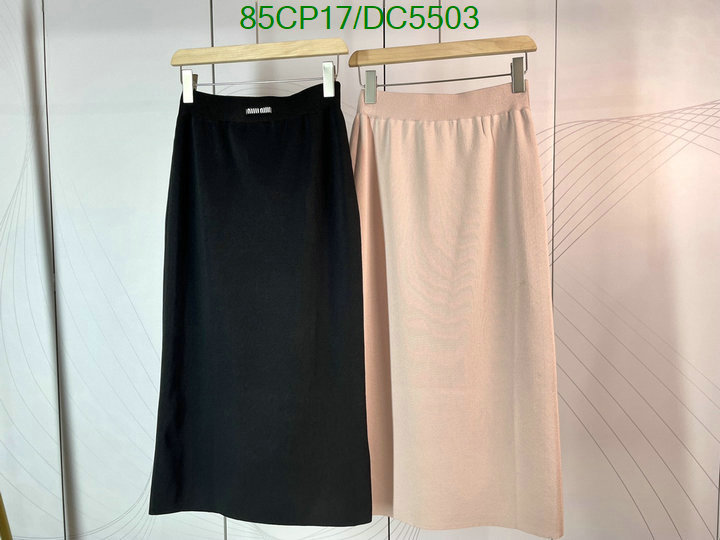 MIUMIU-Clothing Code: DC5503 $: 85USD