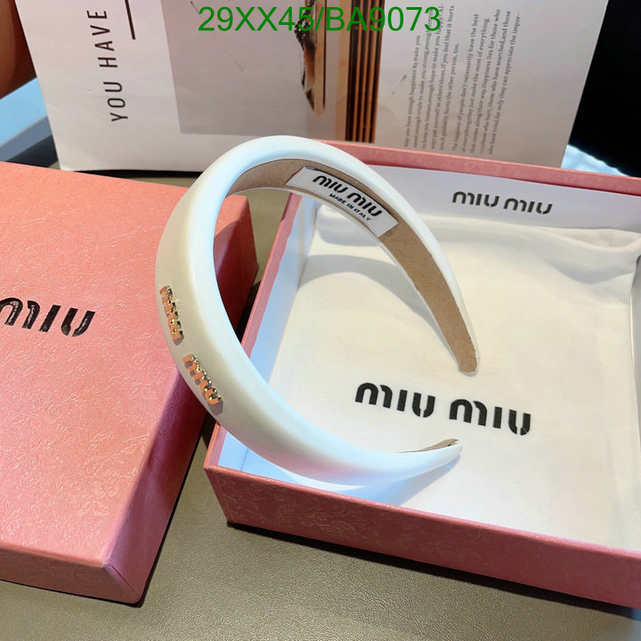 MIU MIU-Headband Code: BA9073 $: 29USD