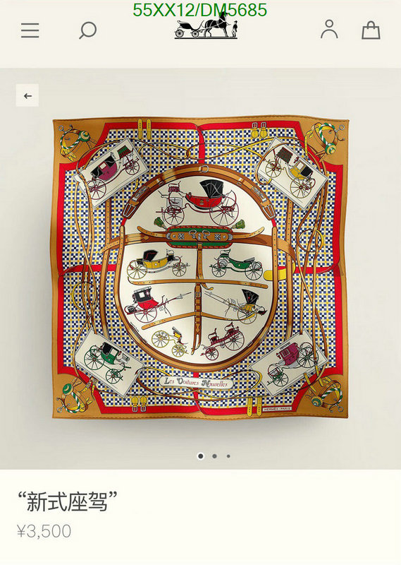 Hermes-Scarf Code: DM5685 $: 55USD