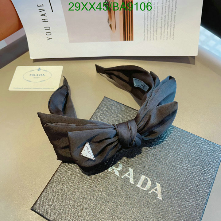 Prada-Headband Code: BA9106 $: 29USD