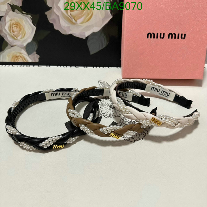 MIU MIU-Headband Code: BA9070 $: 29USD