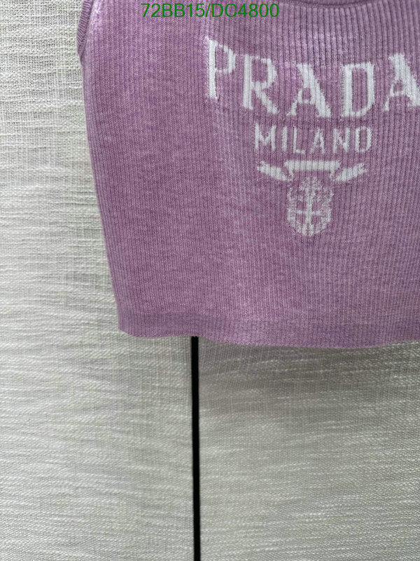 Prada-Clothing Code: DC4800 $: 72USD