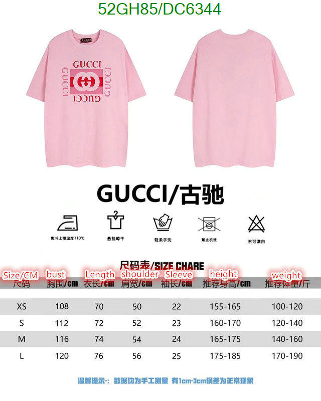 Gucci-Clothing Code: DC6344 $: 52USD