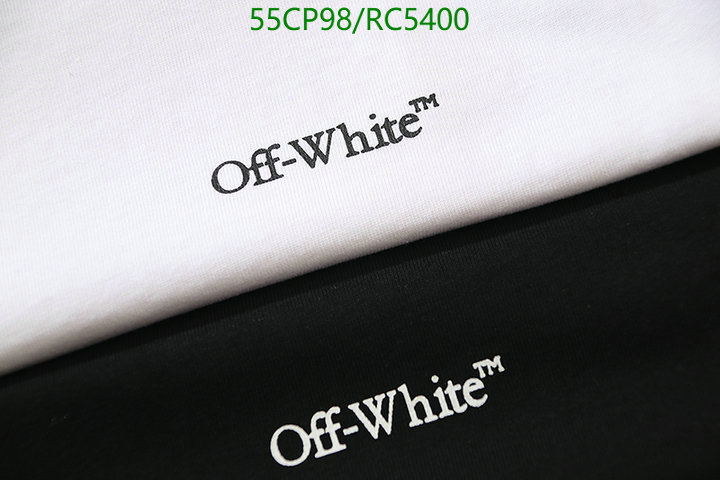 Off-White-Clothing Code: RC5400 $: 55USD