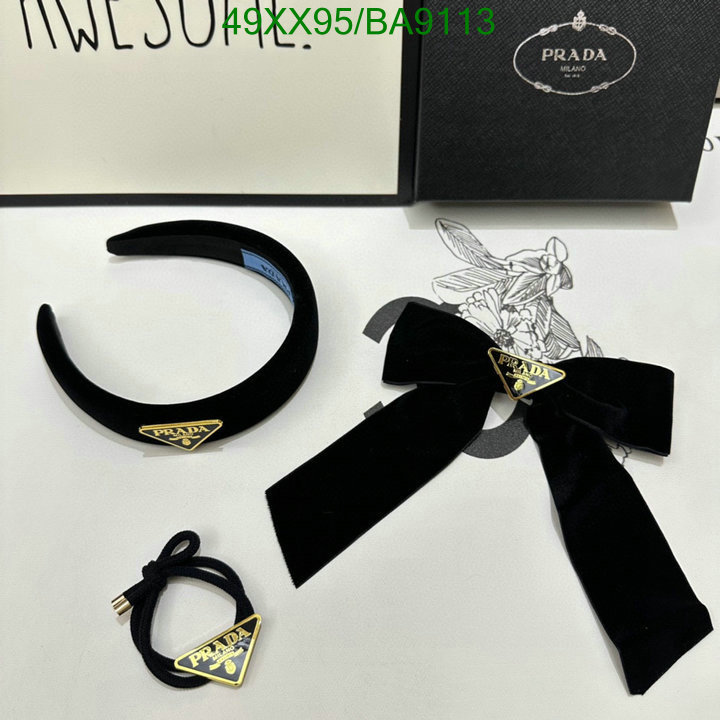 Prada-Headband Code: BA9113 $: 49USD