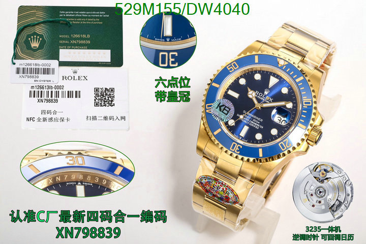 Rolex-Watch-Mirror Quality Code: DW4040 $: 529USD