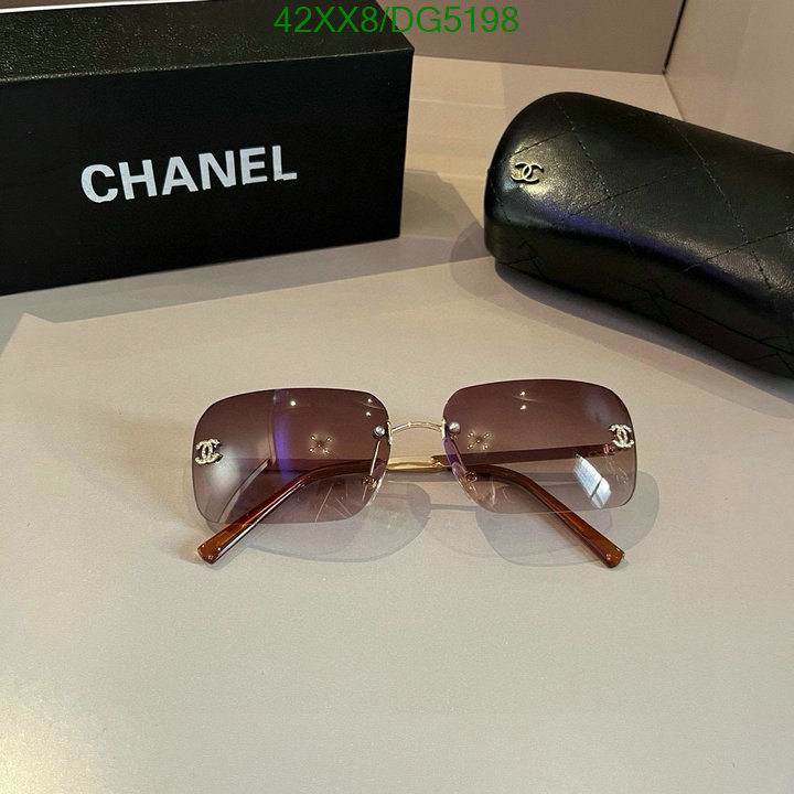 Chanel-Glasses Code: DG5198 $: 42USD