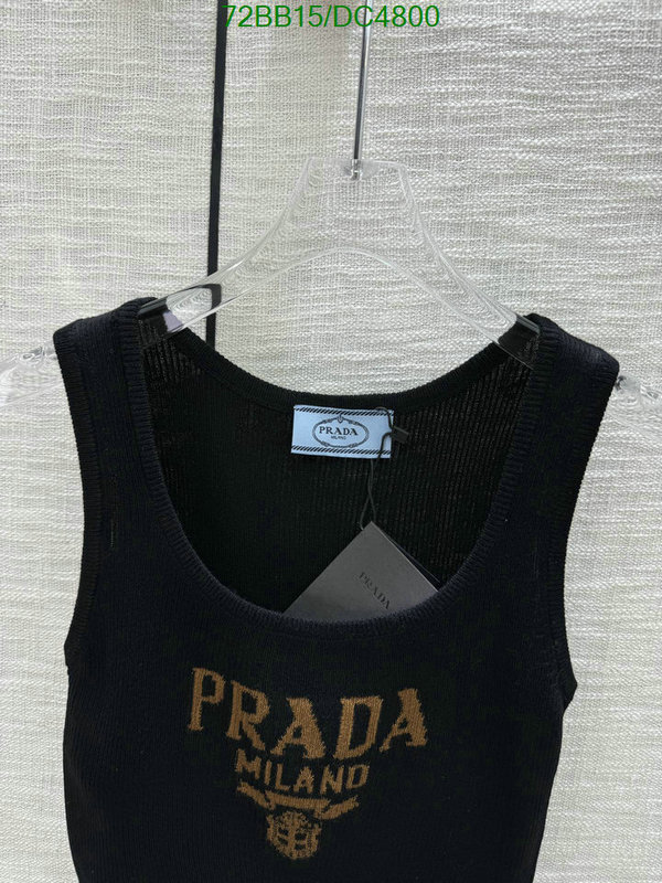 Prada-Clothing Code: DC4800 $: 72USD