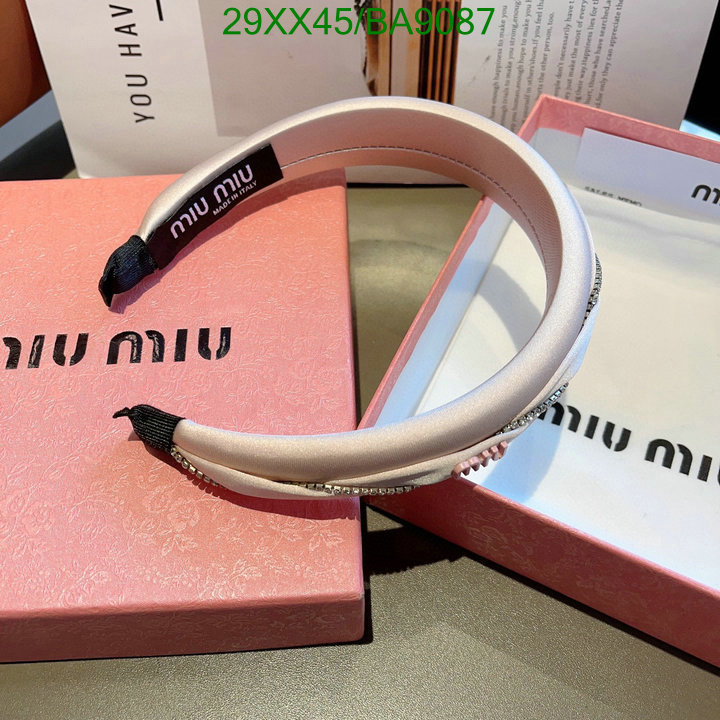 MIU MIU-Headband Code: BA9087 $: 29USD