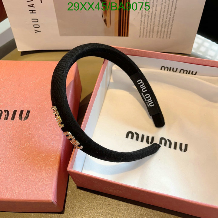 MIU MIU-Headband Code: BA9075 $: 29USD