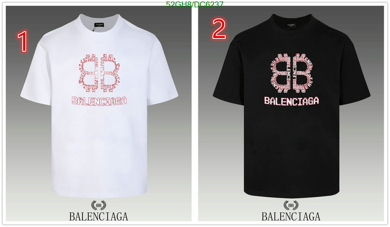 Balenciaga-Clothing Code: DC6237 $: 52USD