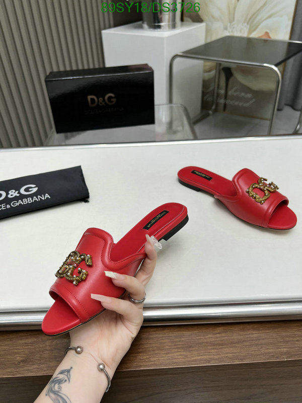 D&G-Women Shoes Code: DS3726 $: 89USD