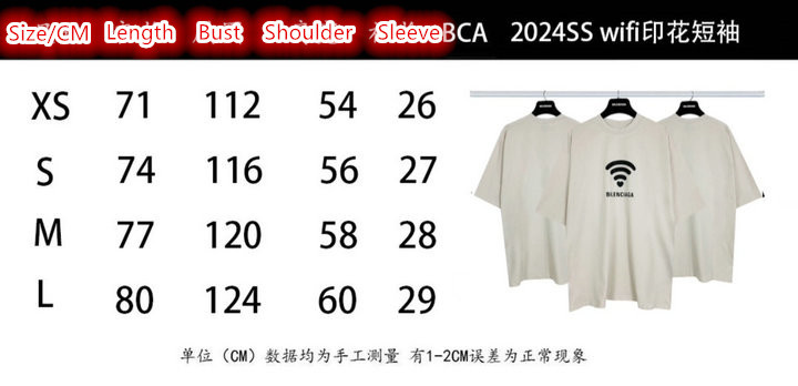 Balenciaga-Clothing Code: DC6322 $: 55USD