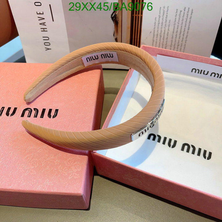 MIU MIU-Headband Code: BA9076 $: 29USD