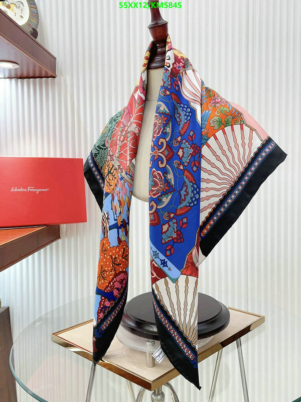 Ferragamo-Scarf Code: KM5845 $: 55USD