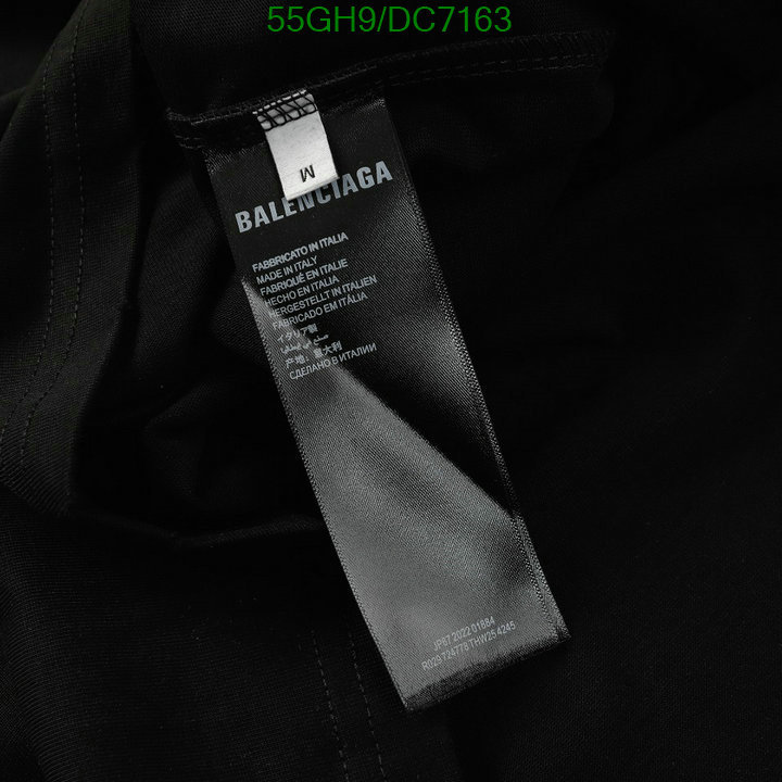 Balenciaga-Clothing Code: DC7163 $: 55USD