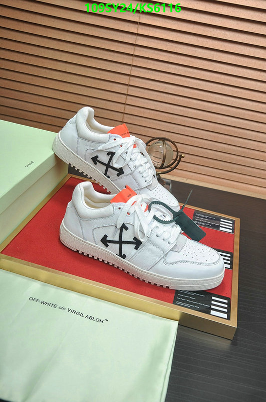 Off-White-Men shoes Code: KS6116 $: 109USD