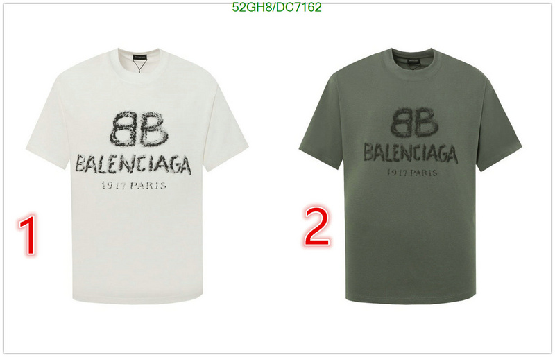 Balenciaga-Clothing Code: DC7162 $: 52USD