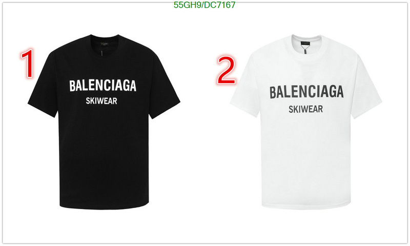 Balenciaga-Clothing Code: DC7167 $: 55USD