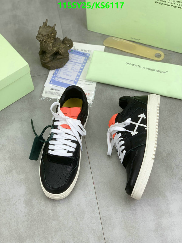 Off-White-Men shoes Code: KS6117 $: 115USD