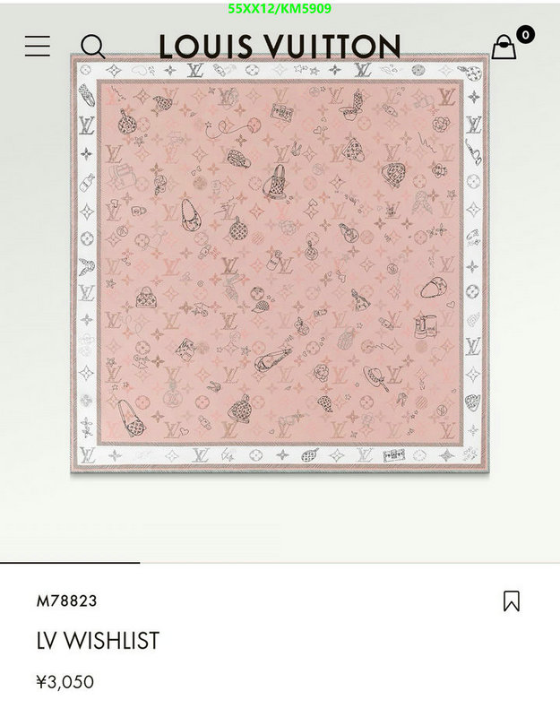 LV-Scarf Code: KM5909 $: 55USD