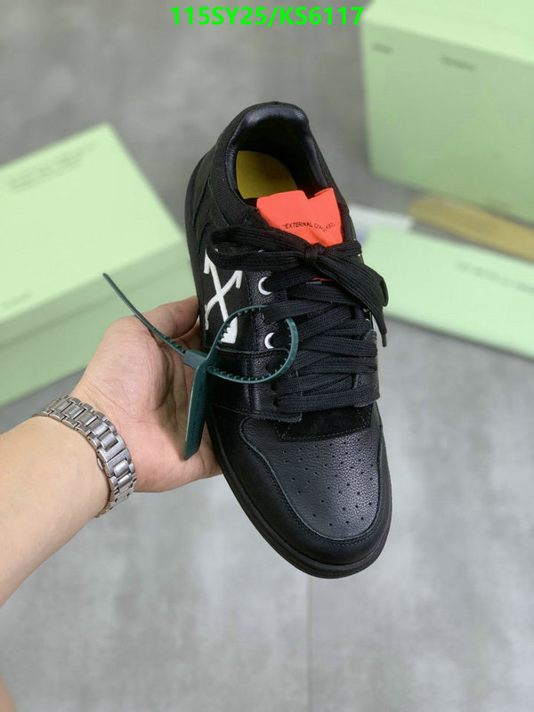 Off-White-Men shoes Code: KS6117 $: 115USD