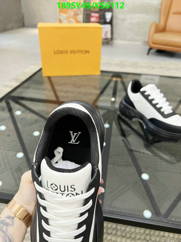 LV-Men shoes Code: KS6112 $: 189USD