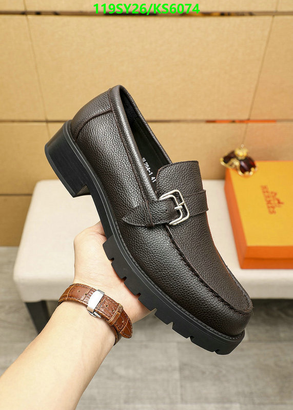 Hermes-Men shoes Code: KS6074 $: 119USD