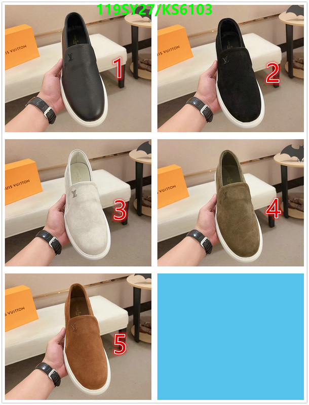 LV-Men shoes Code: KS6103 $: 119USD