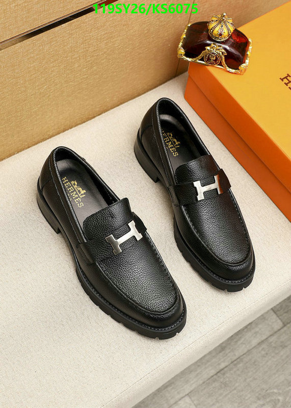 Hermes-Men shoes Code: KS6075 $: 119USD