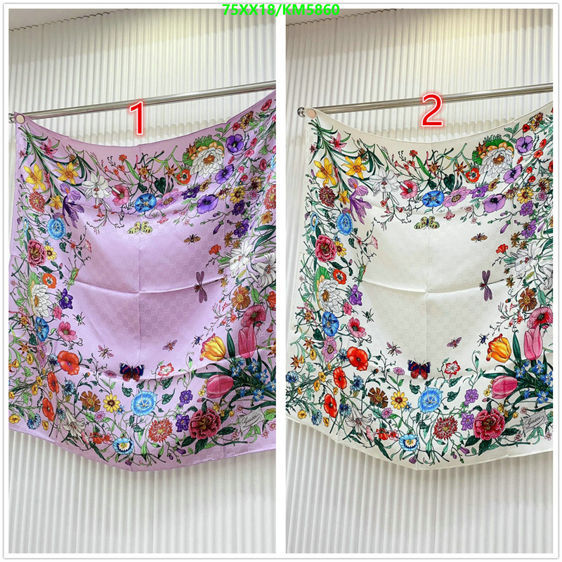 Gucci-Scarf Code: KM5860 $: 75USD