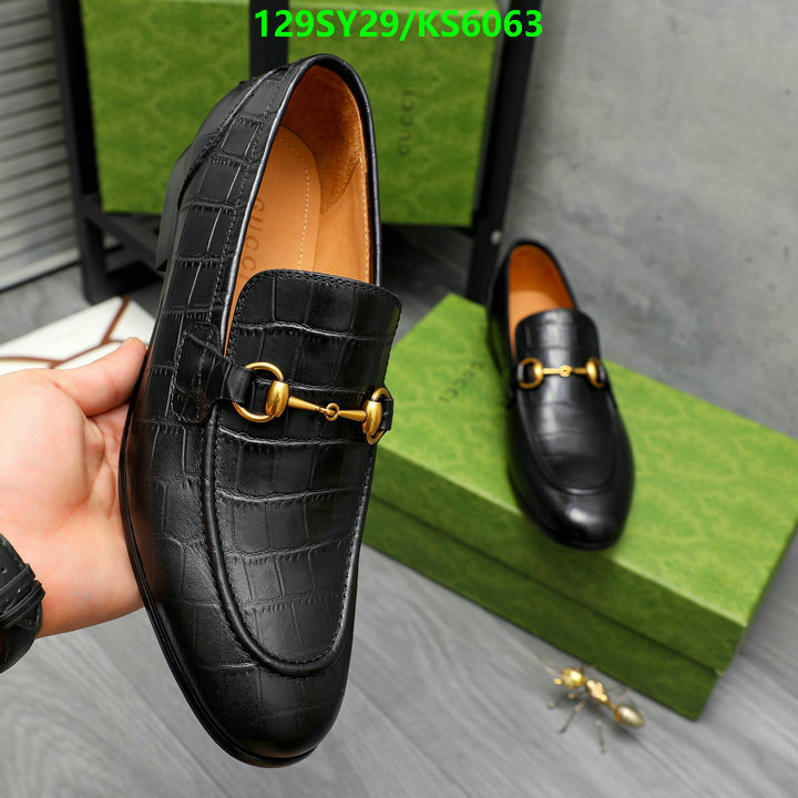 Gucci-Men shoes Code: KS6063 $: 129USD